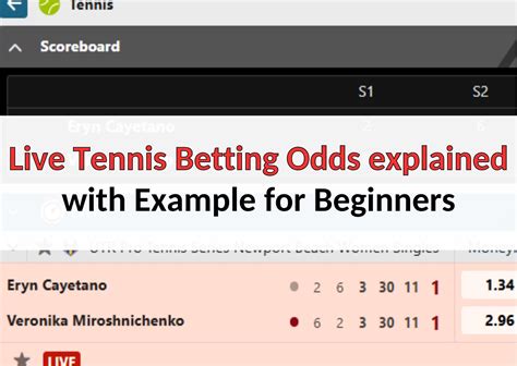 tennis odds explained